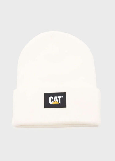 Bonnet à manchettes Cat Label en crème