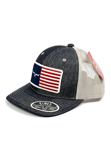 Kimes Ranch Denim Amerikanische Trucker Schirmmütze