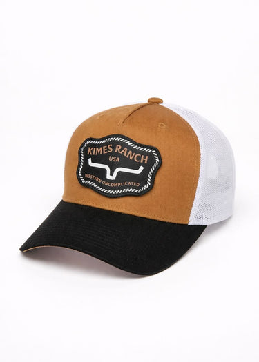 Casquette visière Hawkins en WW Brown de Kimes Ranch