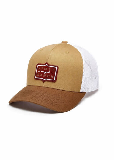 Casquette à visière Sheridan en WW Brown par Kimes Ranch
