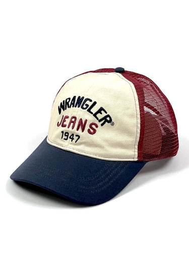 Trucker-Schirmmütze in Weiß von Wrangler