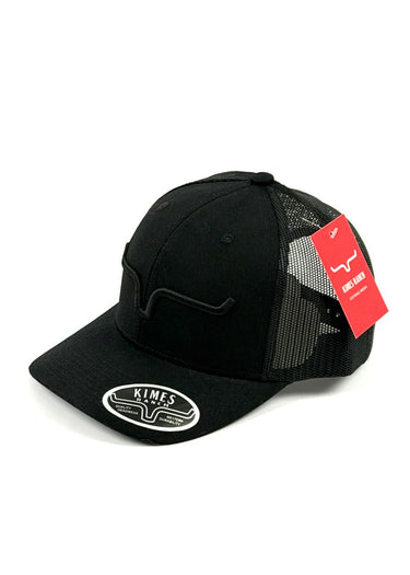 Casquette visière Weekly Trucker en Noir|Noir par Kimes Ranch