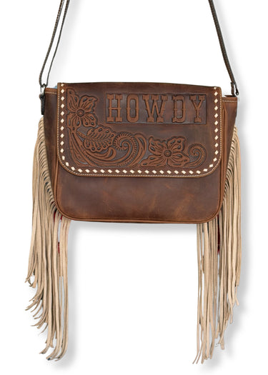 Borsa Donna Margo Howdy Crossbody con Frange by Ariat