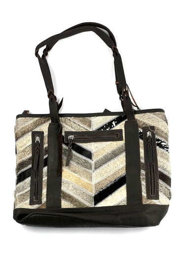 Sac fourre-tout Chevron Brown par Angel Ranch