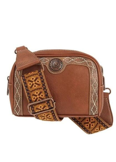 Bolso cruzado Ivy en color tostado de Nocona