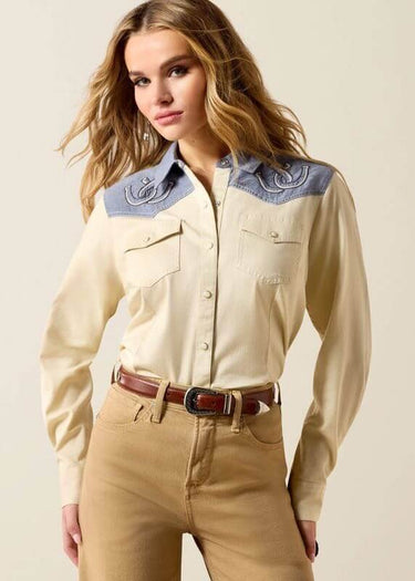 Hufeisen-Westernhemd für Frauen von Ariat