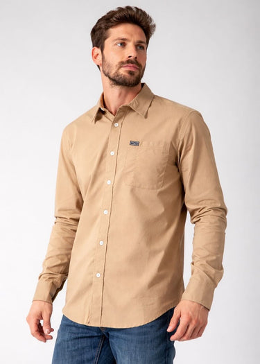 Chemise homme Linville usée en Tan par Kimes Ranch