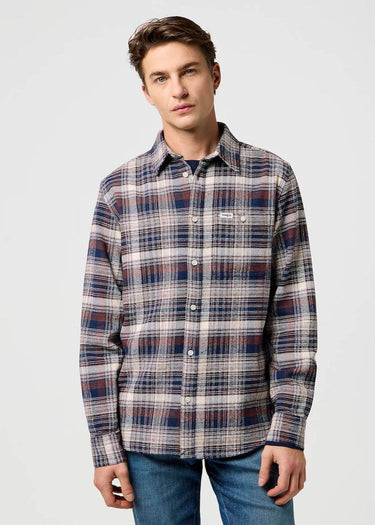 Camisa de hombre Regular Brushed 1 Pocket