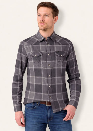 Westernhemd in Schwarz von Wrangler