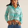 camicia western modello jadeite di Ariat