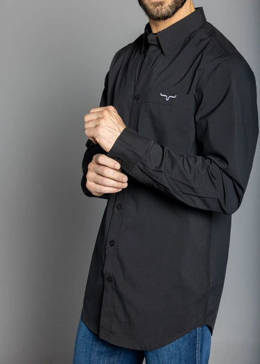 Camisa western hombre KR Team en Negro de Kimes Ranch