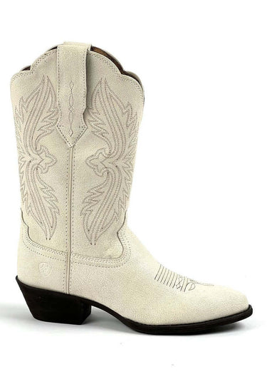 side inside white women's camperos model Heritage by Ariat