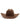 davanti Cappello Cowboy 3X Wool Felt Chocolate by Ariat