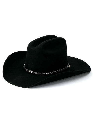 Chapeau de cowboy noir Gholson