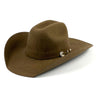 cappello western modello kingman color Khaki di Bullhide