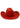 Chapeau de cowboy rouge Kingman particulier de Bullhide