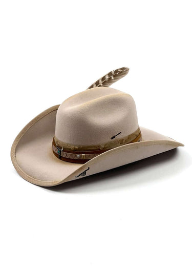 Not Enough Western Hat in Buckskin by Bullhide