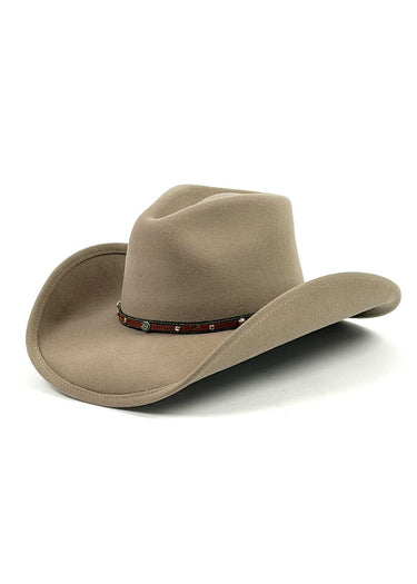 Cappello Pinehurst in feltro Sand di Bullhide