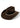 Behind Western Texas Hold 'em Hat in Dark Brown by Bullhide