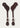 Weaver Piel Regular Borgoña Latigo Correas de espuelas para hombre