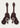 Cinghie per speroni uomo Burgundy Latigo Leather Buckaroo di Weaver Leather