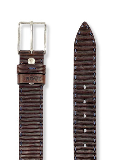 Exposition de la ceinture bleue de Bove