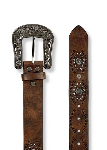 Ceinture Western Fashion pour femme en marron clair de Nocona