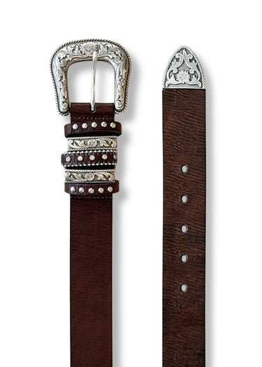 Cintura Western Donna Multikeeper in Dark Brown by Nocona