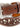 Buckle Detail Men's Western Belt Floral Pierced Stitch by Nocona