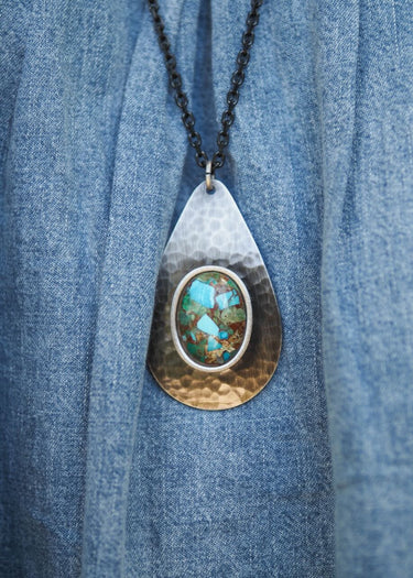 Rocky Top Turquoise Necklace by Montana Silversmith