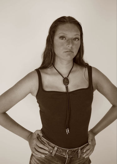 Cowboy Bolo Turquoise Tie by Double S cover