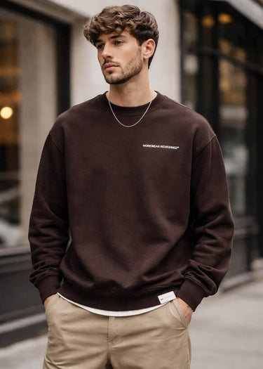 Sweatshirt Cat | unisex Workwear Redefined Print Crew