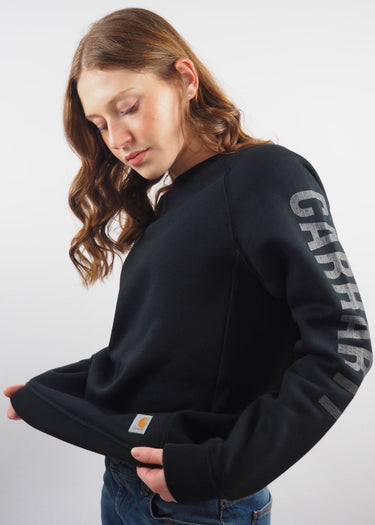 Sweat-shirt femme Clarksburg Black by Carhartt