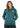 Indossata Felpa donna Logo Sleeve in Greenstone di Carhartt