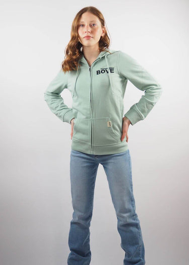 Sweat zippé femme Sage by Bove