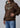 détail Sweatshirt homme Fast Tolker en Dark Brown by Kimes Ranch
