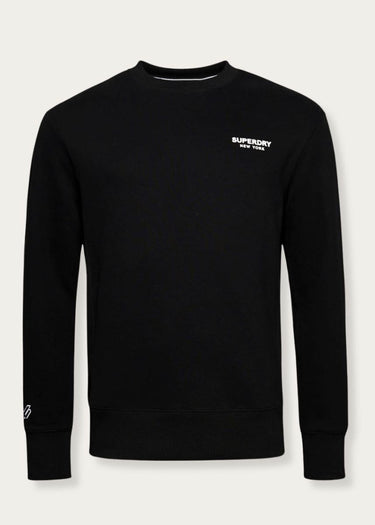 Sudadera deportiva de lujo con cuello redondo para hombre de Superdry