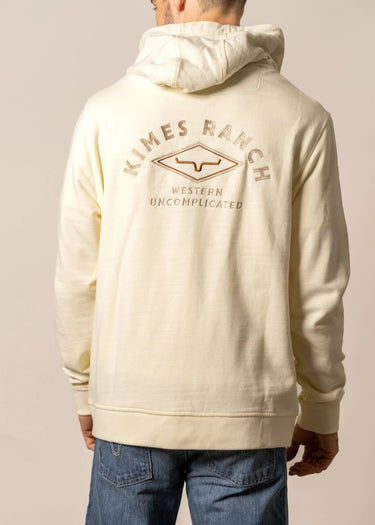 Behind Sweatshirt Men's Zip Ranch Overo in Natur von Kimes Ranch