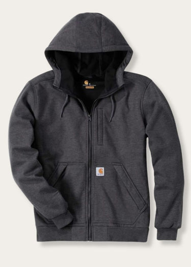 Herren Sweatshirt mit Reißverschluss Wind fighter carbon heather von Carhartt
