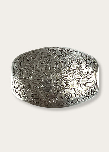 Floral Scroll Buckle by Nocona