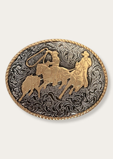 Boucle à ardillon ovale antique de M&F