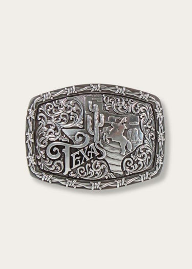 Boucle rectangulaire Texas Cactus Horse par Nocona