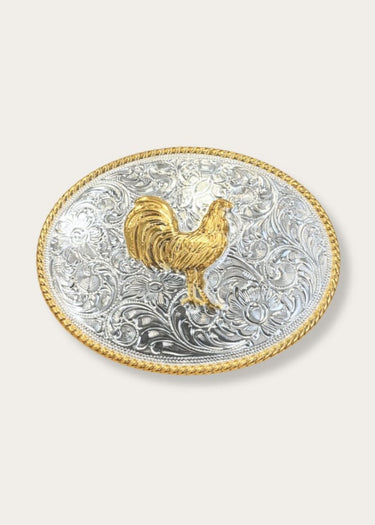 Western Oval Standing Rooster Buckle by Nocona