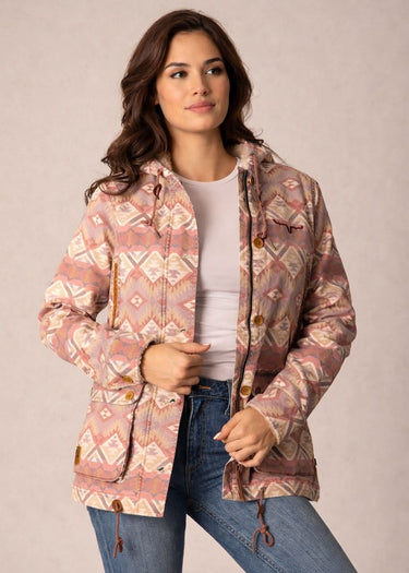 Women's Awa Jacket in Mauve by Kimes Ranch