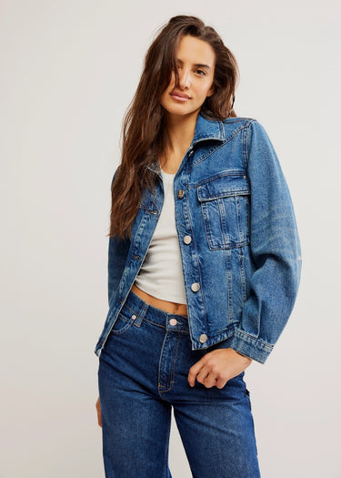 Jade Denim Jacke in High Dive von Free People