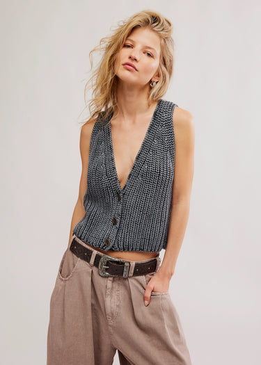 Women's Close To Me Vest in Ink by Free People
