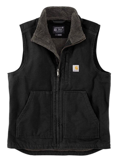 Gilet doublé Sherpa pour femme en noir par Carhartt