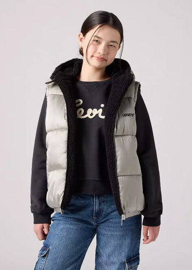 Silver Reversible Vest by Levi's