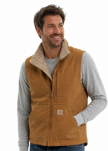 indossato Gilet uomo marrone di Carhartt