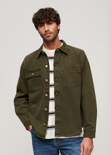 Giubbino camicia Surplus Canvas di Superdry
